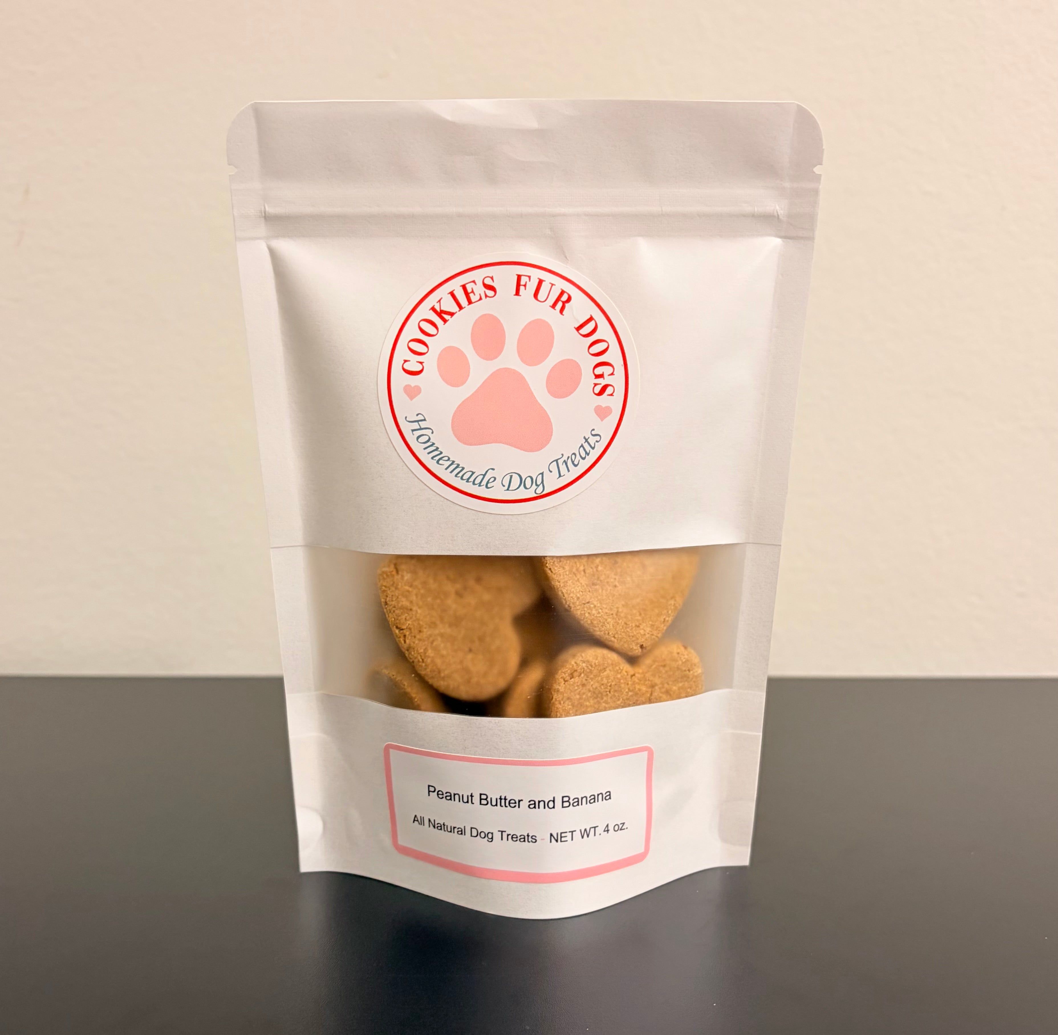 Peanut Butter and Banana Dog treats