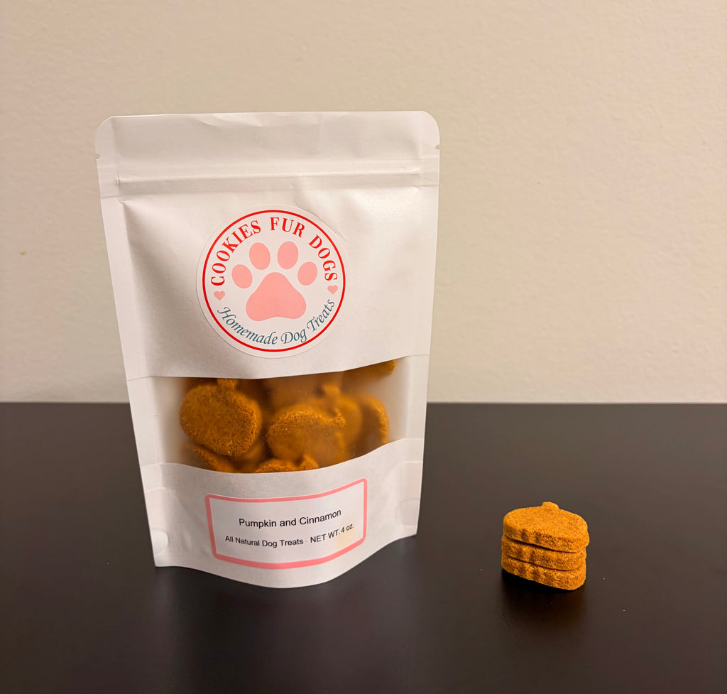 Pumpkin and Cinnamon Dog Treats