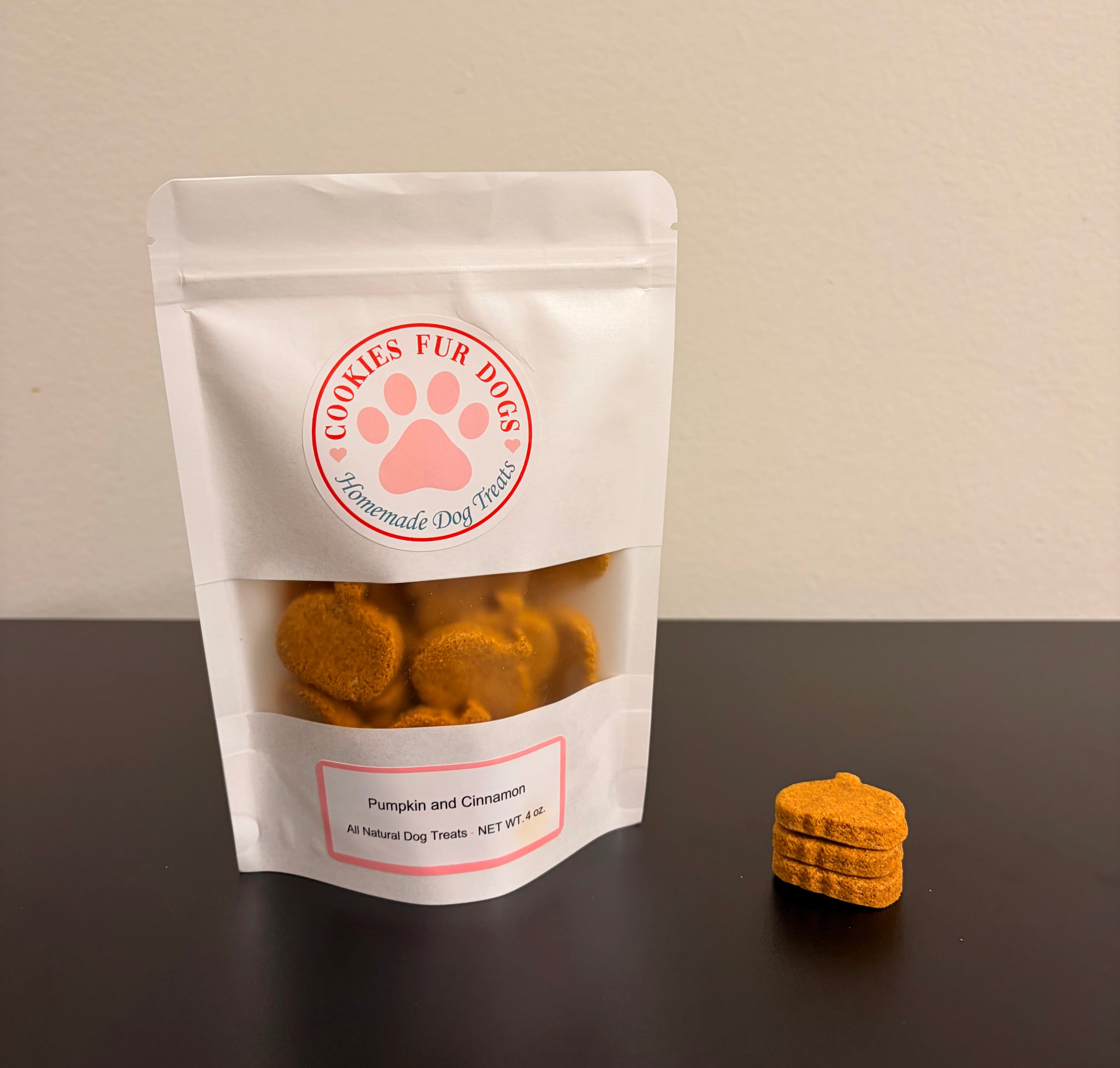 Pumpkin and Cinnamon Dog Treats