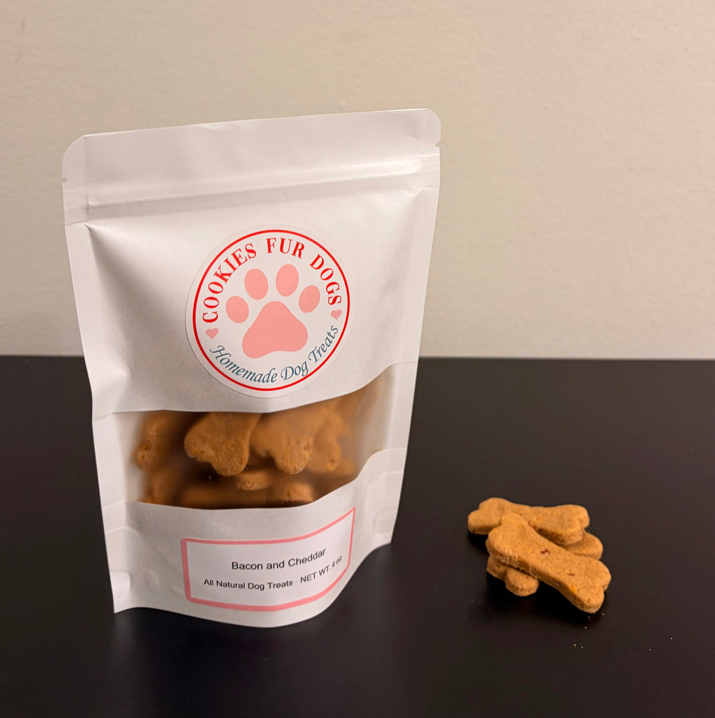 Bacon and Cheddar Dog Treats